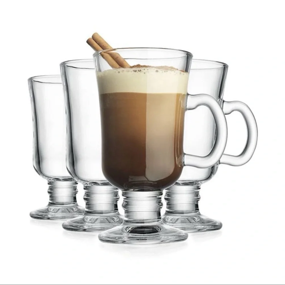 4 Barista Espresso Mugs Set NIB